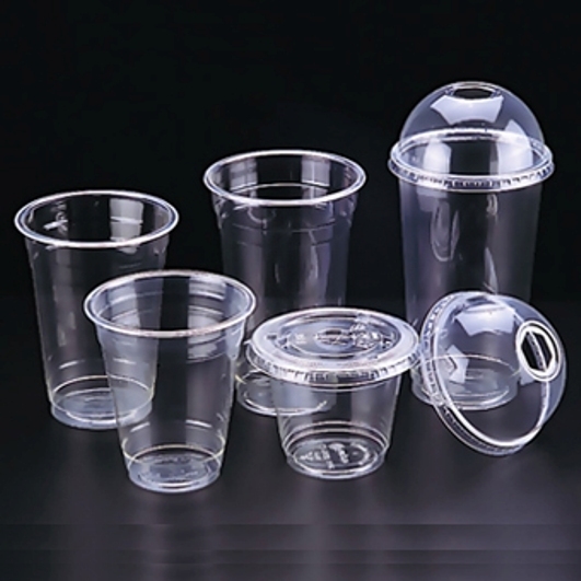 PET стаканы (эко пластмасса)