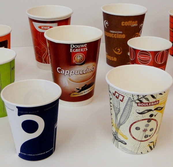 Hot drinks paper cups