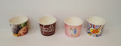 Ice cream containers 8oz/200ml
